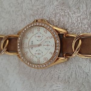 FOSSIL women's  watch gold